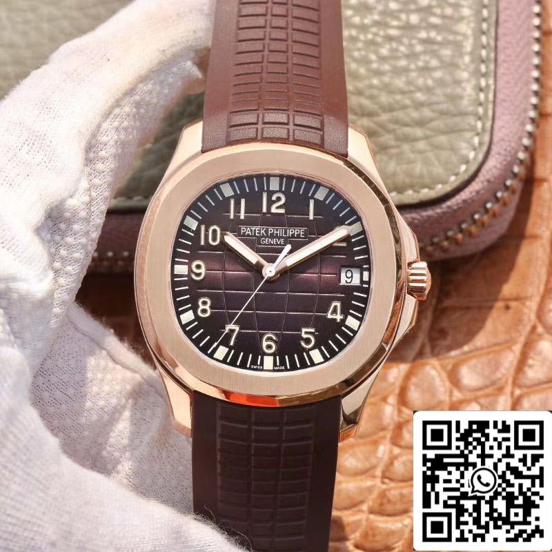 Patek Philippe Aquanaut 5167R-001 40mm 1:1 Mejor edición ZF Factory Oro rosa