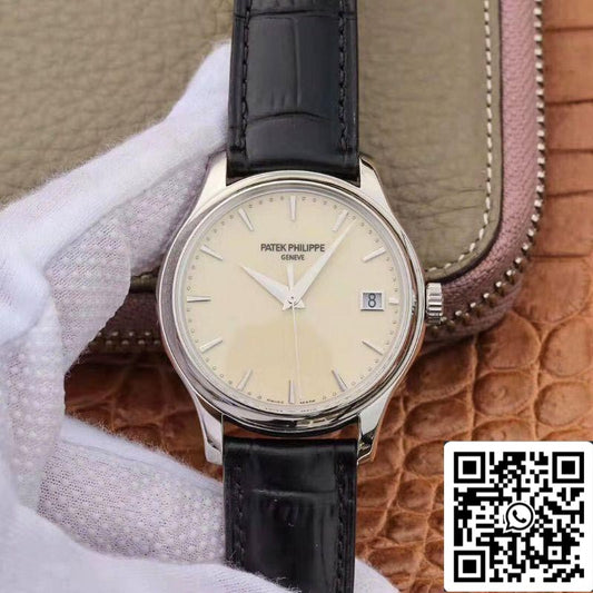 Patek Philippe Calatrava 5227 ZF Factory 1:1 Mejor Edición Esfera Blanca Swiss Cal.324 SC