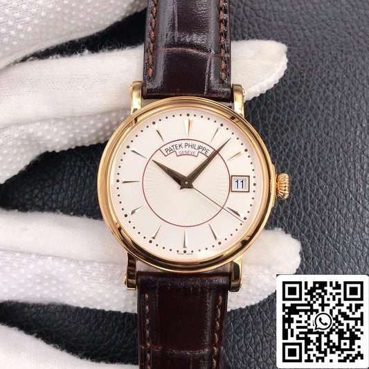 Patek Philippe Calatrava 5153J-001 1:1 Mejor edición ZF Factory esfera blanca oro rosa