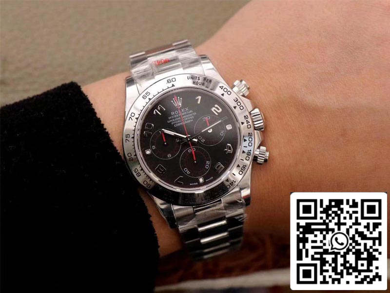 Rolex Daytona Cosmograph 116509-78599 1:1 Best Edition Noob Factory Black Dial Swiss ETA4130