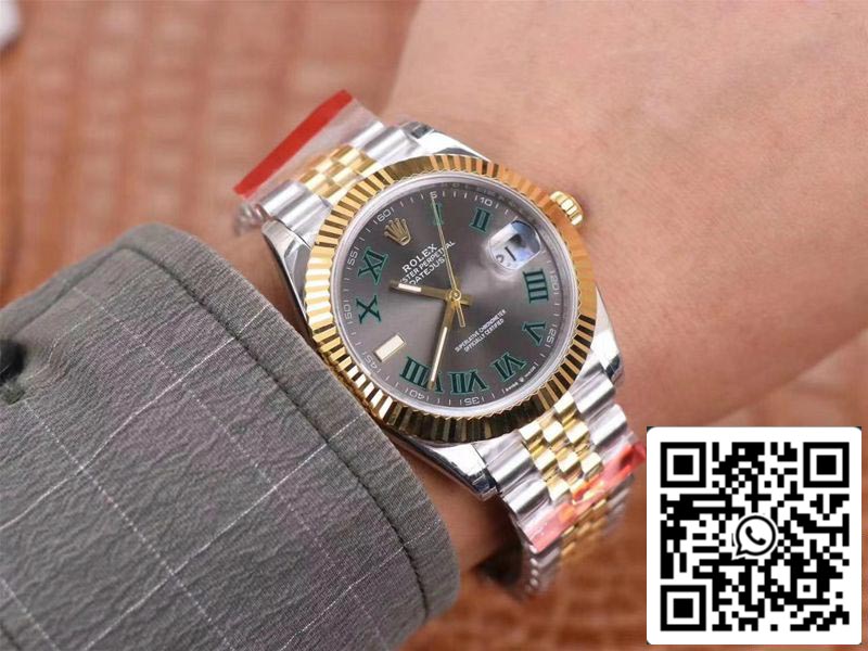 Rolex Datejust M126333-0020 1:1 Mejor Edición TW Factory Esfera Gris Suizo ETA3235