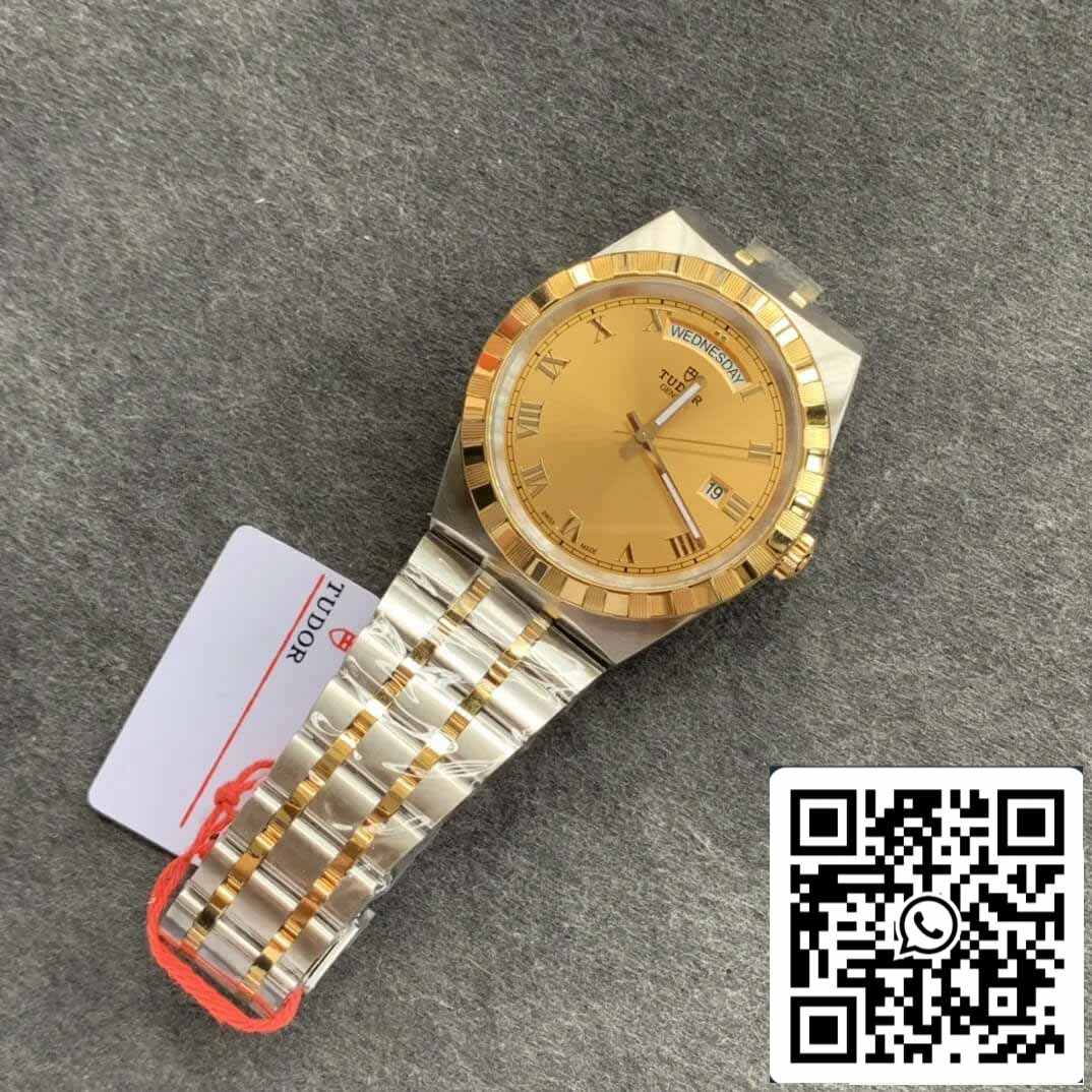 Replica Tudor Royal M28603-0004 Day Date V7 Factory Yellow Gold