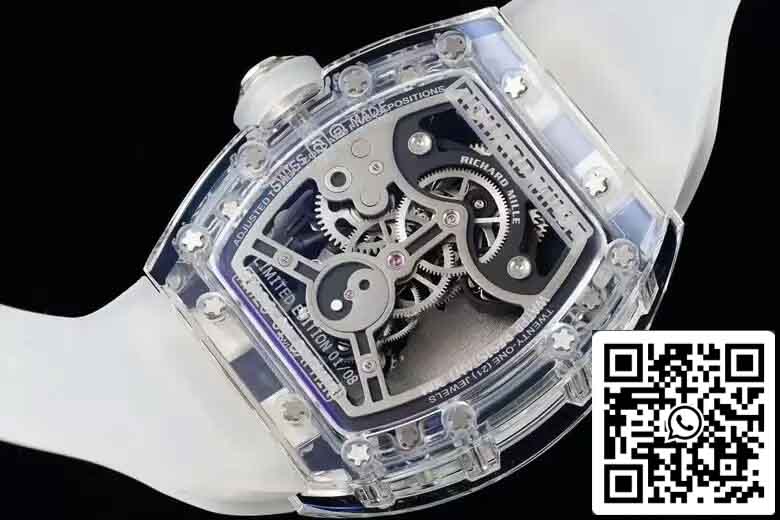 Richard Mille RM26-01 Tourbillon Réplica Mejor Edición RM Factory Correa de caucho