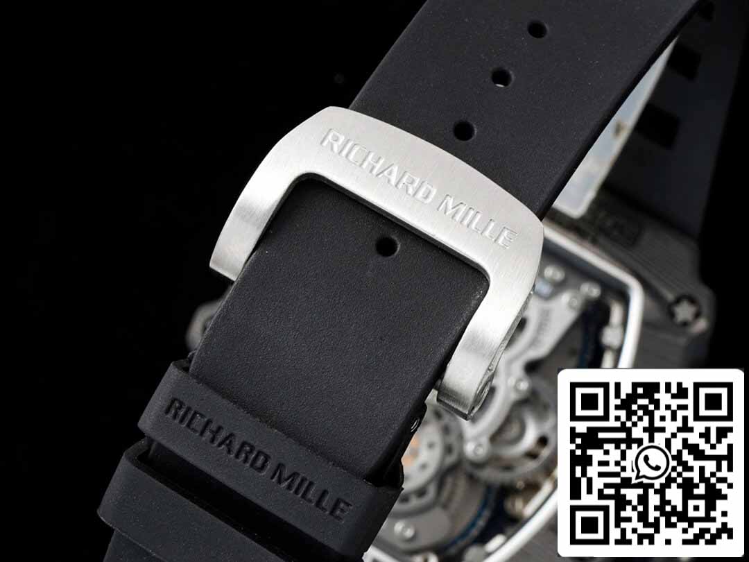 Richard Mille RM21-01 1:1 Best Edition RM Factory Tourbillon quadrante scheletrato cinturino nero