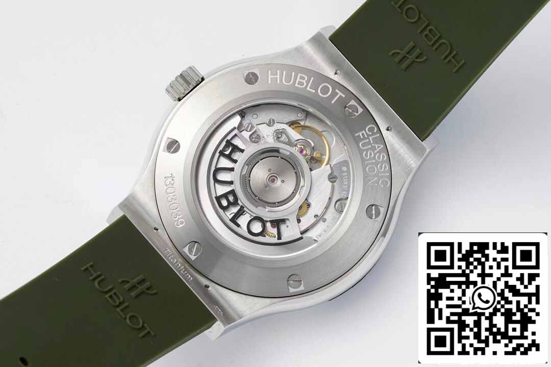 Hublot Classic Fusion 542.NX.8970.RX 42MM 1:1 Best Edition HB Quadrante verde di fabbrica