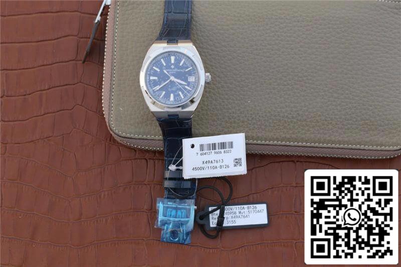 Vacheron Constantin Overseas 47040 JJ Factory 1:1 Best Edition svizzero ETA9015 quadrante blu