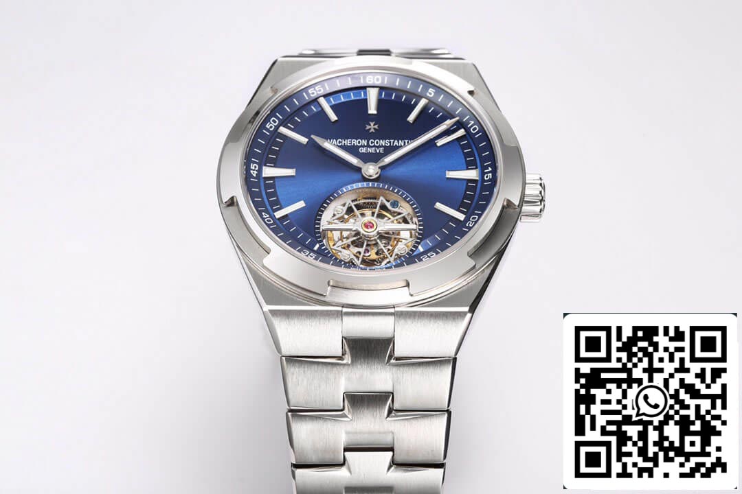 Vacheron Constantin Overseas Tourbillon 6000V/110A-B544 1:1 Migliore edizione BBR Quadrante blu di fabbrica