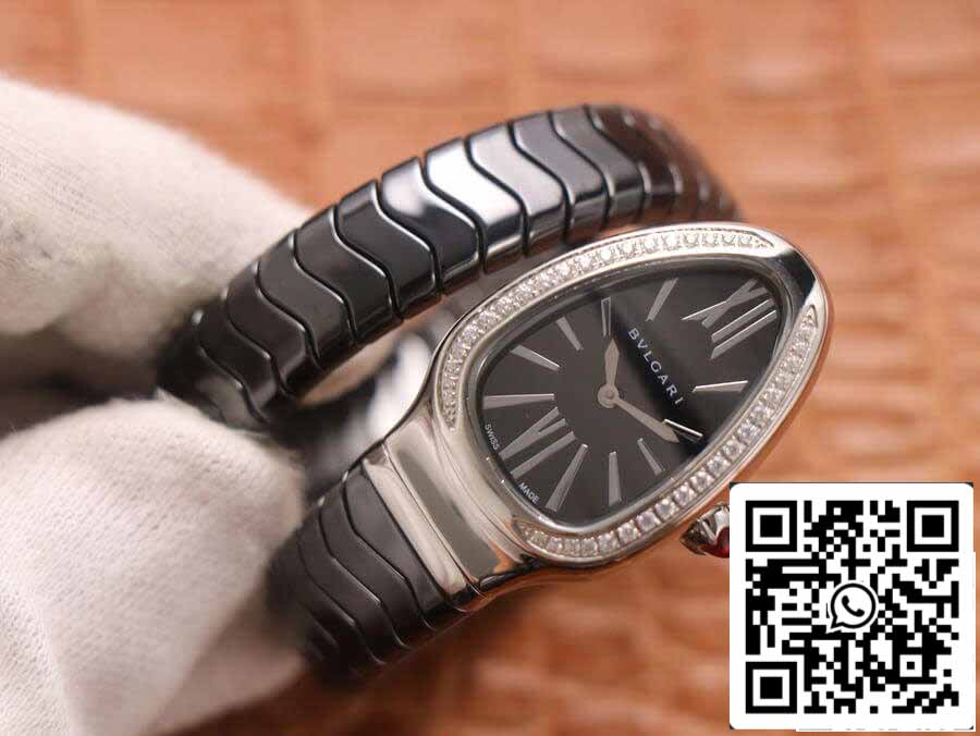 Bvlgari Serpenti 1:1 Best Edition BV Factory Ceramic Black Dial