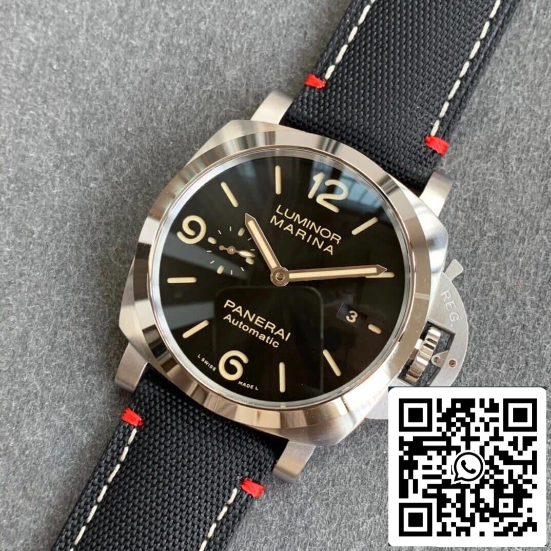 Panerai Luminor Marina PAM01025 1:1 Mejor edición VS Factory esfera negra