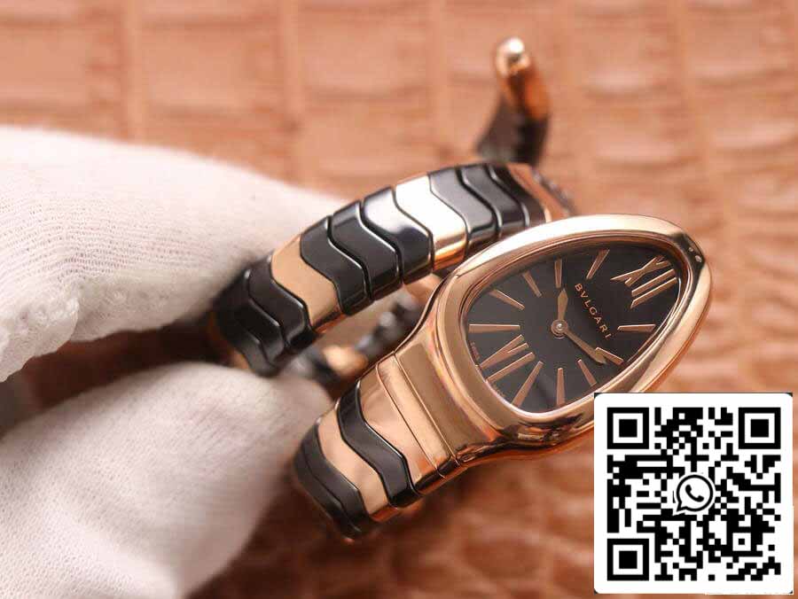 Cassa in oro rosa Bvlgari Serpenti 1:1 Best Edition BV Factory