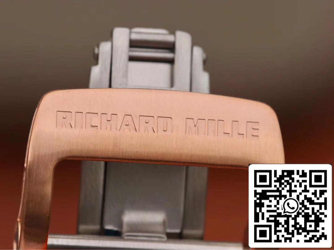 Richard Mille RM035 Americas KV Factory 1: 1 Best Edition cinturino nero in oro rosa