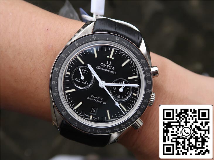 Omega Speedmaster 311.33.44.51.01.001 1:1 Best Edition OM Factory Leather Strap