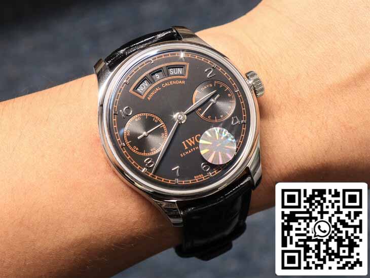 IWC Portugieser Pisa versione 1:1 Best Edition YL Factory quadrante nero