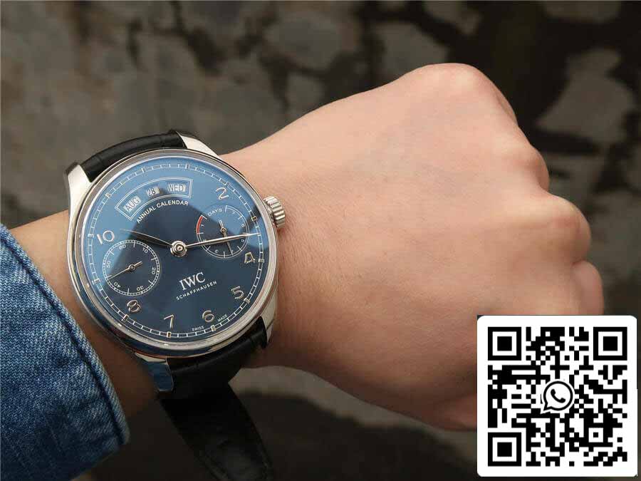 IWC Portugieser IW503502 1:1 Mejor edición ZF Factory esfera azul