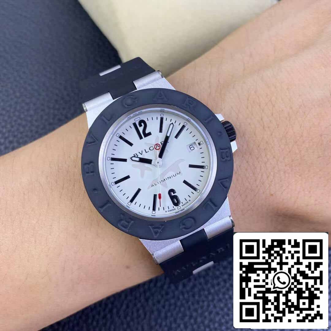 Bvlgari Aluminium Steve Aoki 103539 1:1 Best Edition BV Factory White Dial