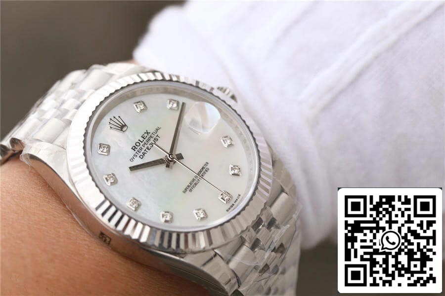 Rolex Datejust M126334-0020 1:1 Best Edition EW Factory Mother-Of-Pearl Dial