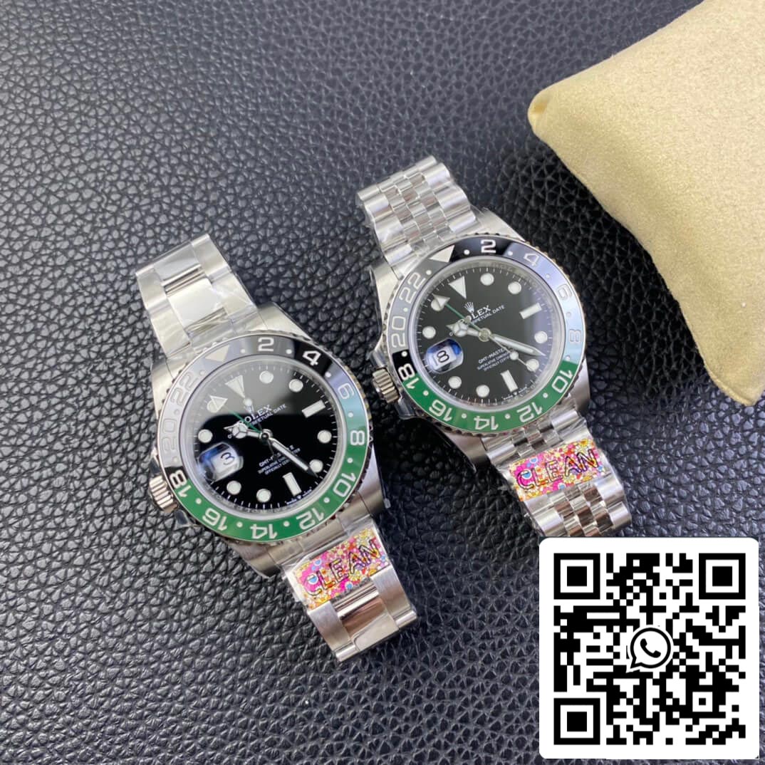 Rolex GMT Master II M126720VTNR-0001 1:1 Mejor edición Clean Factory esfera negra