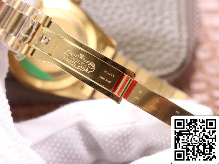 Rolex Day Date M228348RBR-0005 1:1 Mejor edición EW Factory Oro de 18 quilates