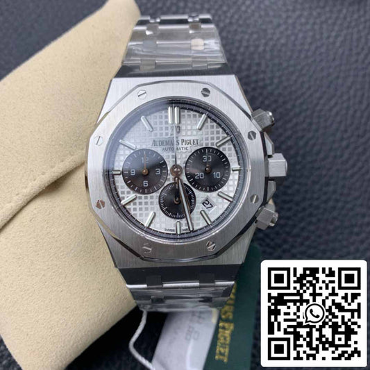 Audemars Piguet Royal Oak 26331 1:1 Best Edition OM Factory Quadrante Bianco Acciaio Inossidabile