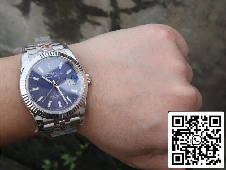 Rolex Datejust M126234-0017 1:1 Best Edition GM Factory quadrante blu