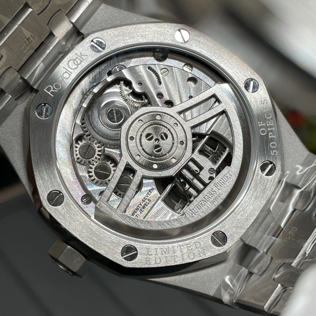 Audemars Piguet Royal Oak Tourbillon 26532IC.EE.1220TI.01 1:1 Mejor Edición R8 Esfera Verde de Fábrica