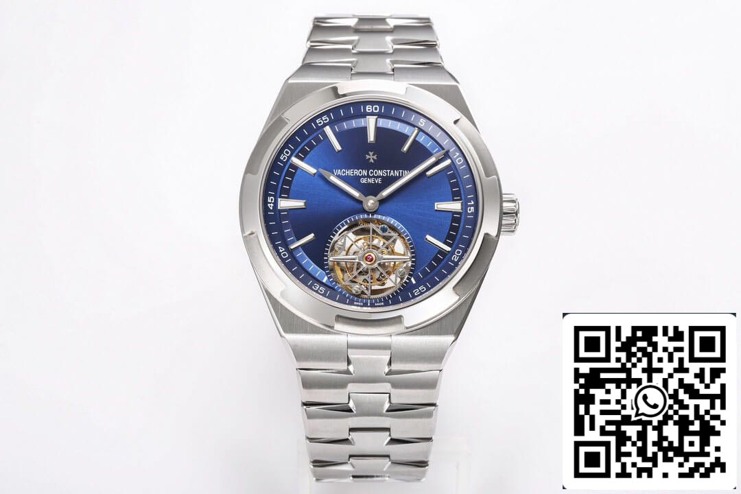 Vacheron Constantin Overseas Tourbillon 6000V/110A-B544 1:1 Migliore edizione BBR Quadrante blu di fabbrica