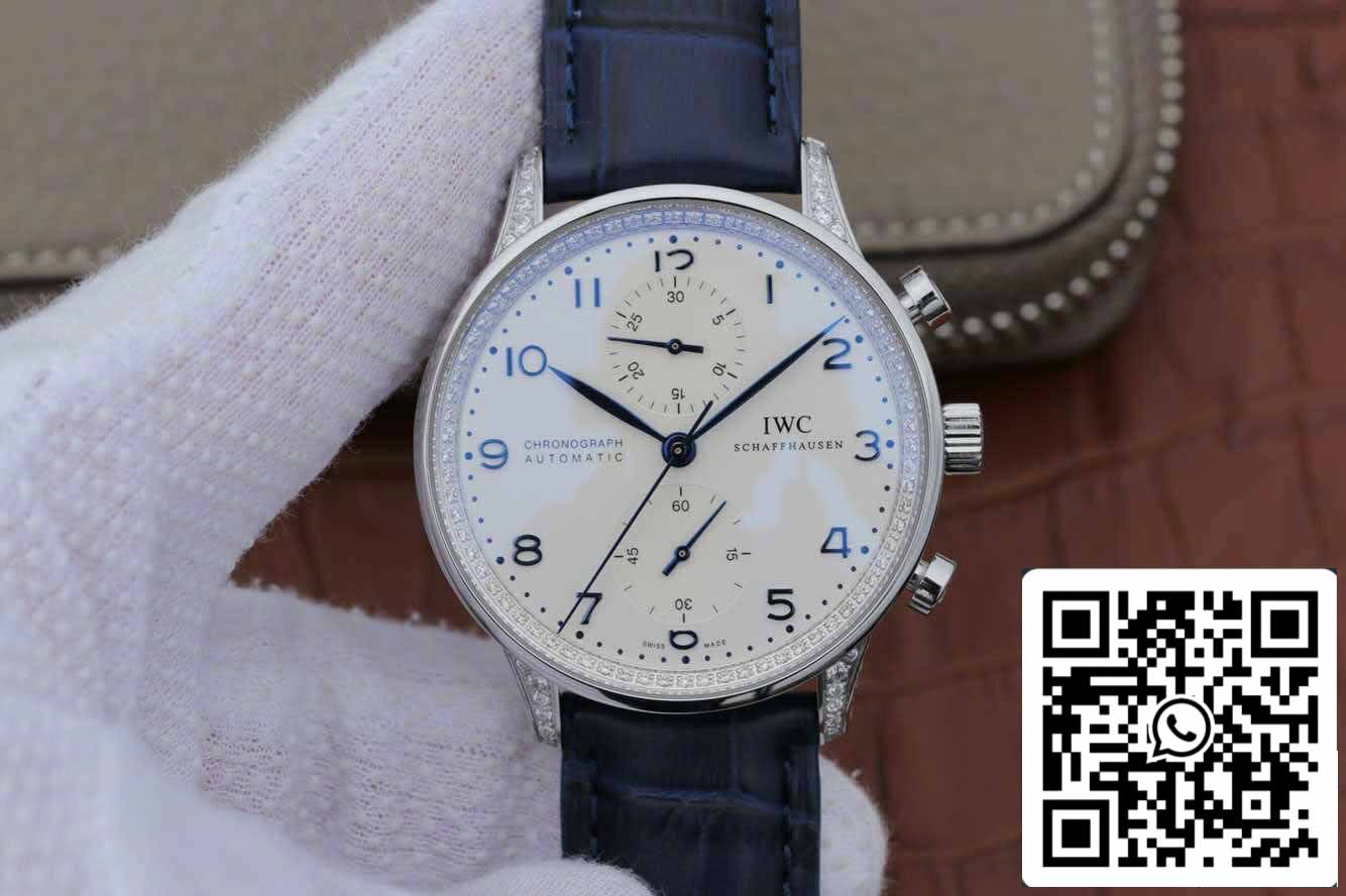 IWC Portugieser IW371440 1:1 Mejor edición ZF Factory V2 esfera blanca