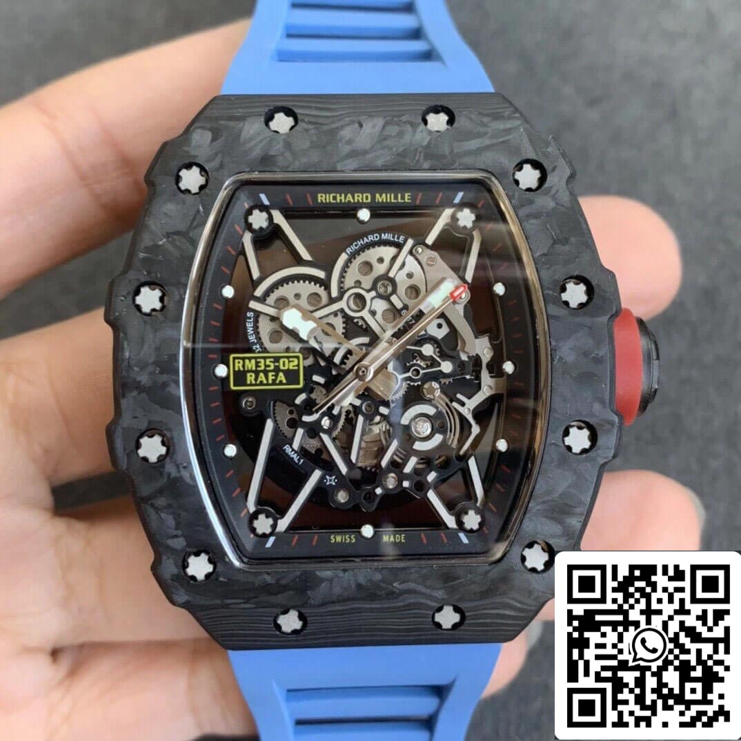 Custodia in fibra di carbonio KV Factory V3 Richard Mille RM35-02 1: 1 Best Edition