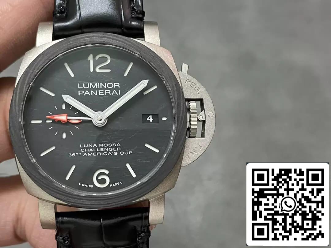 Panerai Luminor PAM01096 1:1 Best Edition VS Factory quadrante nero