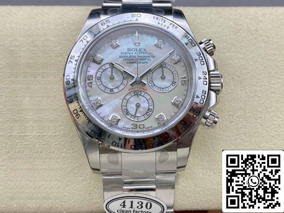 Rolex Cosmograph Daytona M116509-0064 1:1 Mejor edición Clean Factory Esfera de nácar