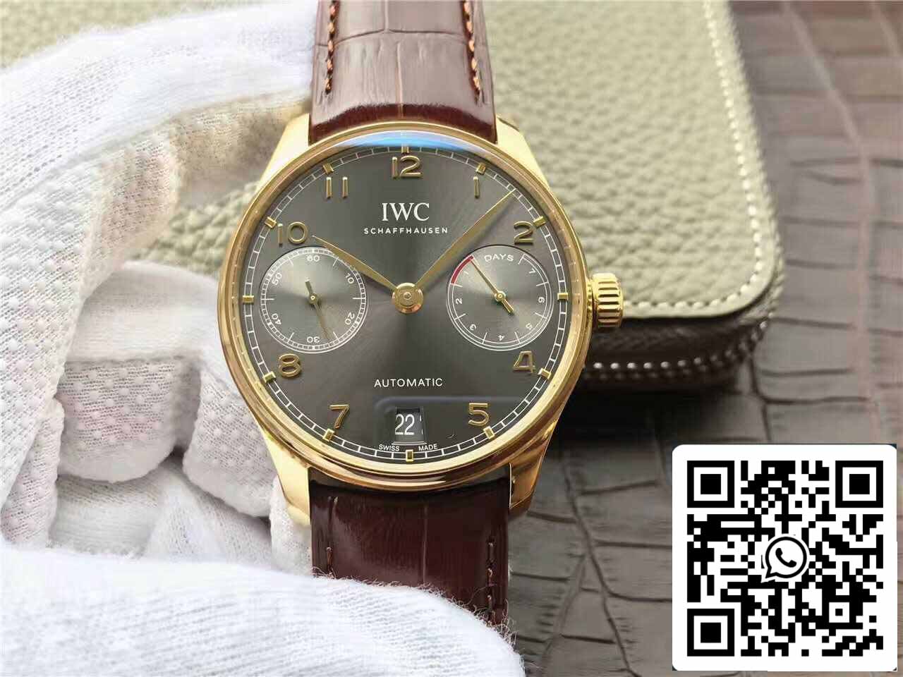 IWC Portugieser IW500101 1:1 Mejor Edición ZF Factory Esfera Gris