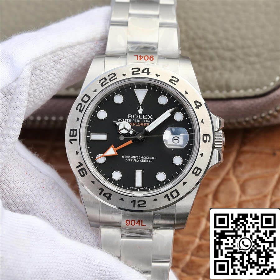 Rolex Explorer M216570-0002 1:1 Mejor edición GM Factory V4 esfera negra