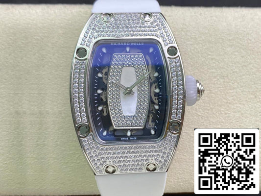 Richard Mille RM 07-01 1: 1 Best Edition RM Factory Diamond Case