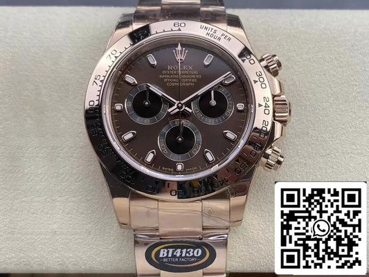 Rolex Daytona M116505-0013 1:1 Mejor edición BT Factory esfera chocolate