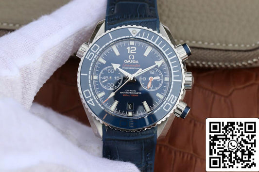 Omega Seamaster Ocean Planet 600M 215.33.46.51.03.001 1:1 Best Edition OM Factory Lunetta blu