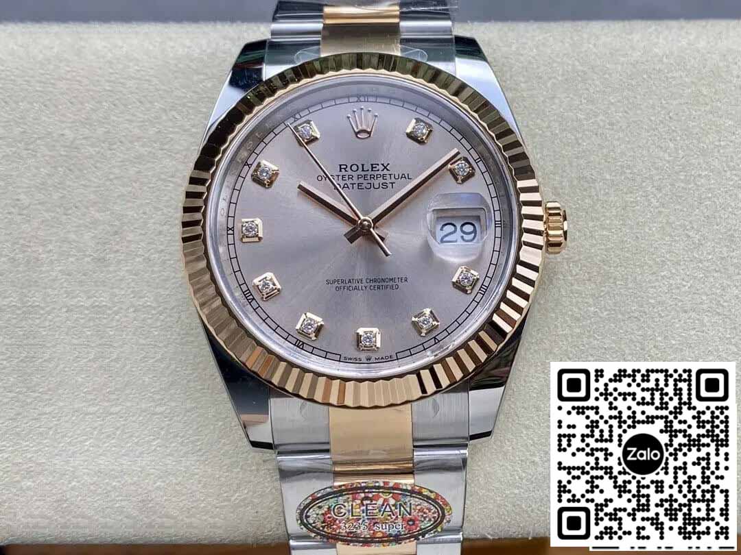 Rolex Datejust 41MM M126331-0007 1:1 Mejor edición Clean Factory Diamond Dial