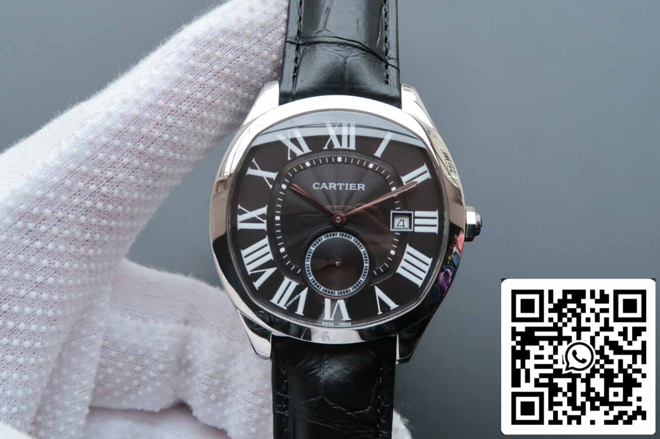 Drive De Cartier WSNM0009 1:1 Best Edition V6 Factory esfera negra