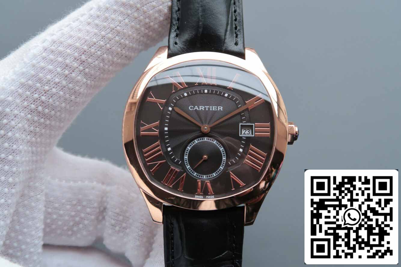 Drive De Cartier WGNM0004 1:1 Best Edition V6 Factory in oro rosa