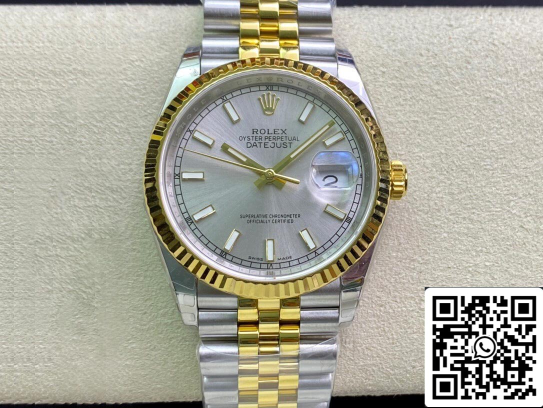 Rolex Datejust 126233 36MM 1:1 Best Edition EW Factory Oro giallo