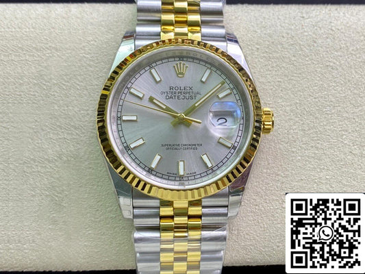 Rolex Datejust 126233 36MM 1:1 Mejor edición EW Factory Oro amarillo