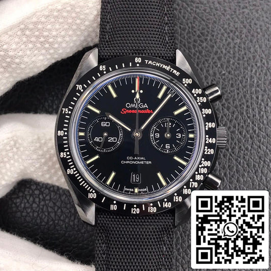 Omega Speedmaster 311.92.44.51.01.003 1:1 Migliore edizione OM Factory V2 Dark Side Of The Moon Ceramica nera