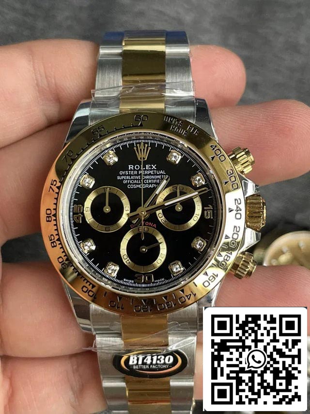 Rolex Daytona M116503-0011 1:1 Mejor edición BT Factory esfera negra