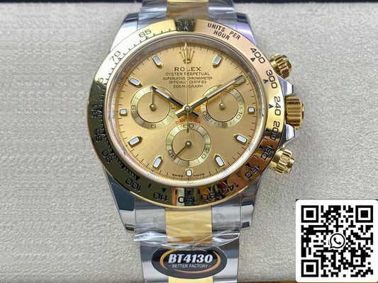 Rolex Daytona M116503-0003 1:1 Mejor edición BT Factory Gold Dial