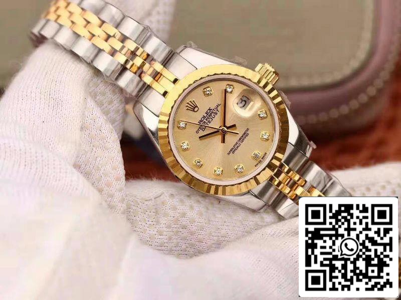 Rolex Lady Datejust 28MM 1:1 Migliore edizione svizzera Movimento NH05 originale importato Quadrante in oro 18 carati