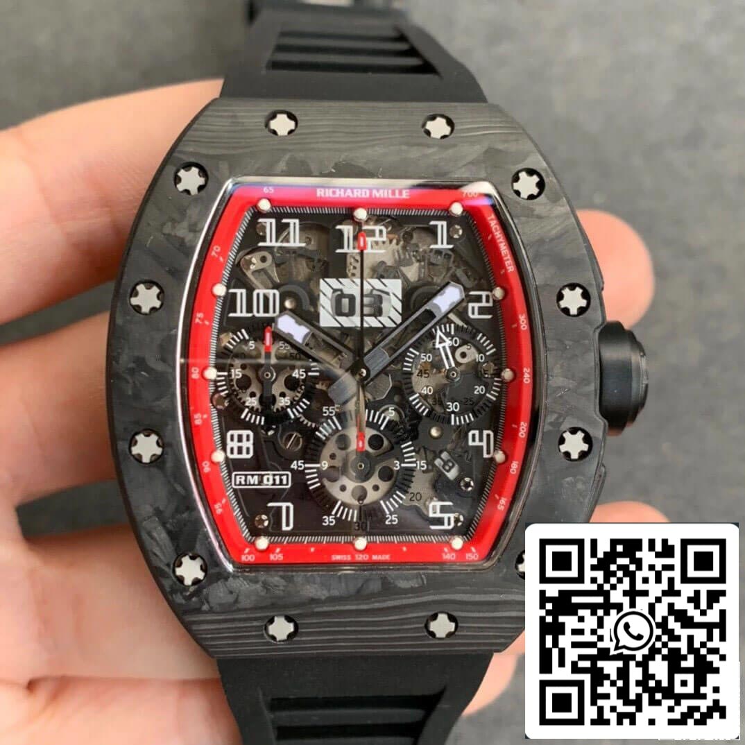 Custodia in fibra di carbonio KV Factory Richard Mille RM011 1: 1 Best Edition