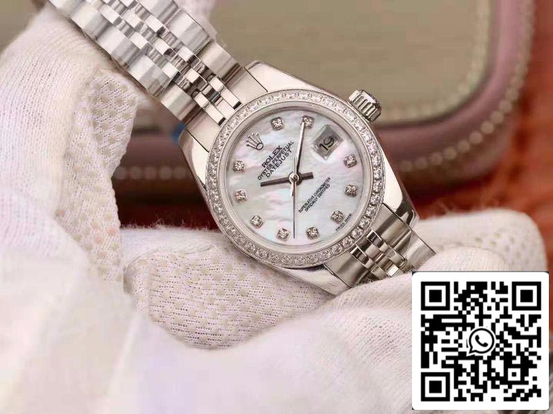 Rolex Lady Datejust 28MM 1:1 Best Edition Swiss Original Imported NH05 Movimento Quadrante smaltato