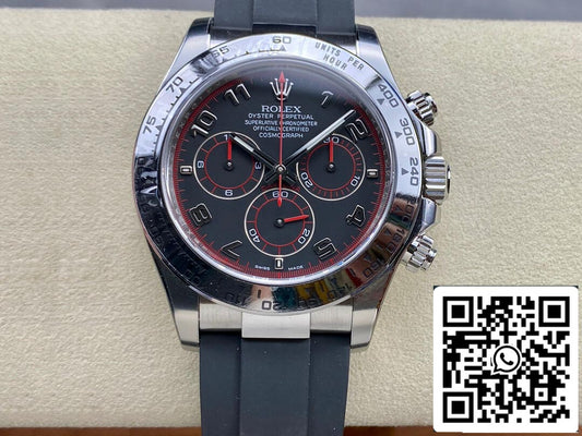 Rolex Cosmograph Daytona 116509 1:1 Mejor edición Clean Factory esfera negra