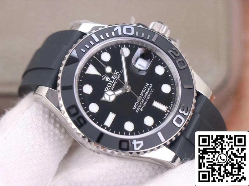 Rolex Yacht Master M226659-0002 1:1 Mejor edición VS Factory Esfera negra Suiza ETA3235