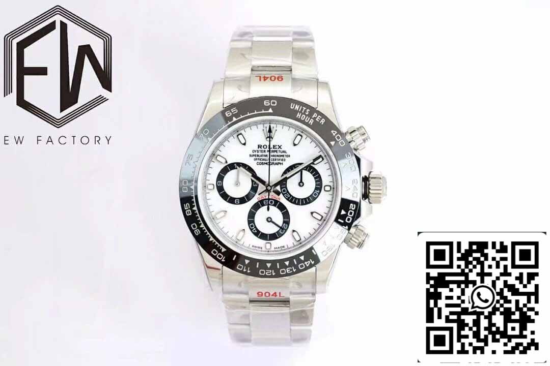 Rolex Cosmograph Daytona M116500LN-0001 1:1 Best Edition EW Factory Lunetta in ceramica