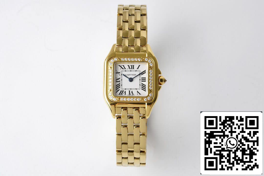 Panthere De Cartier WJPN0015 22MM 1:1 Mejor Edición BV Factory Oro Amarillo